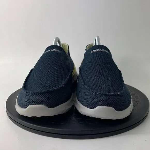 Skechers Streetwear Del Retto Blue Comfort Shoes 210398W Men’s Size 8.5 Wide - Picture 2 of 10